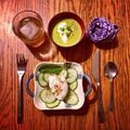 Soup: Asparagus soup