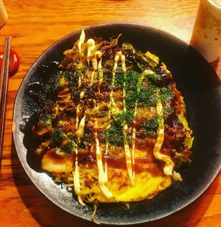 Wednesday April 8 okonomiyaki