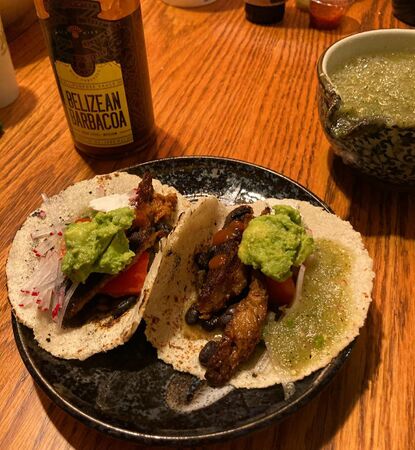 Thursday February 25 Barbacoa Tacos