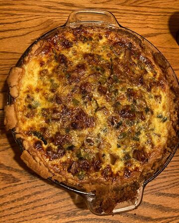 Thursday May 7 quiche