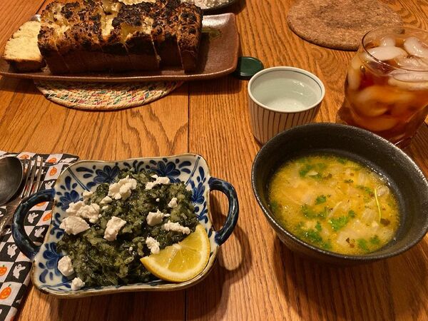 Saturday March 27 Fasssolatha soup and spinakorizo