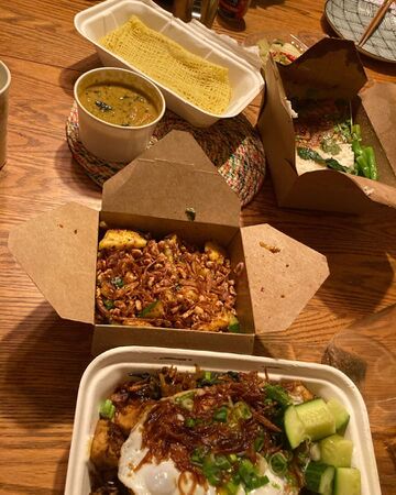 Wednesday February 17 Takeout from kedai makan